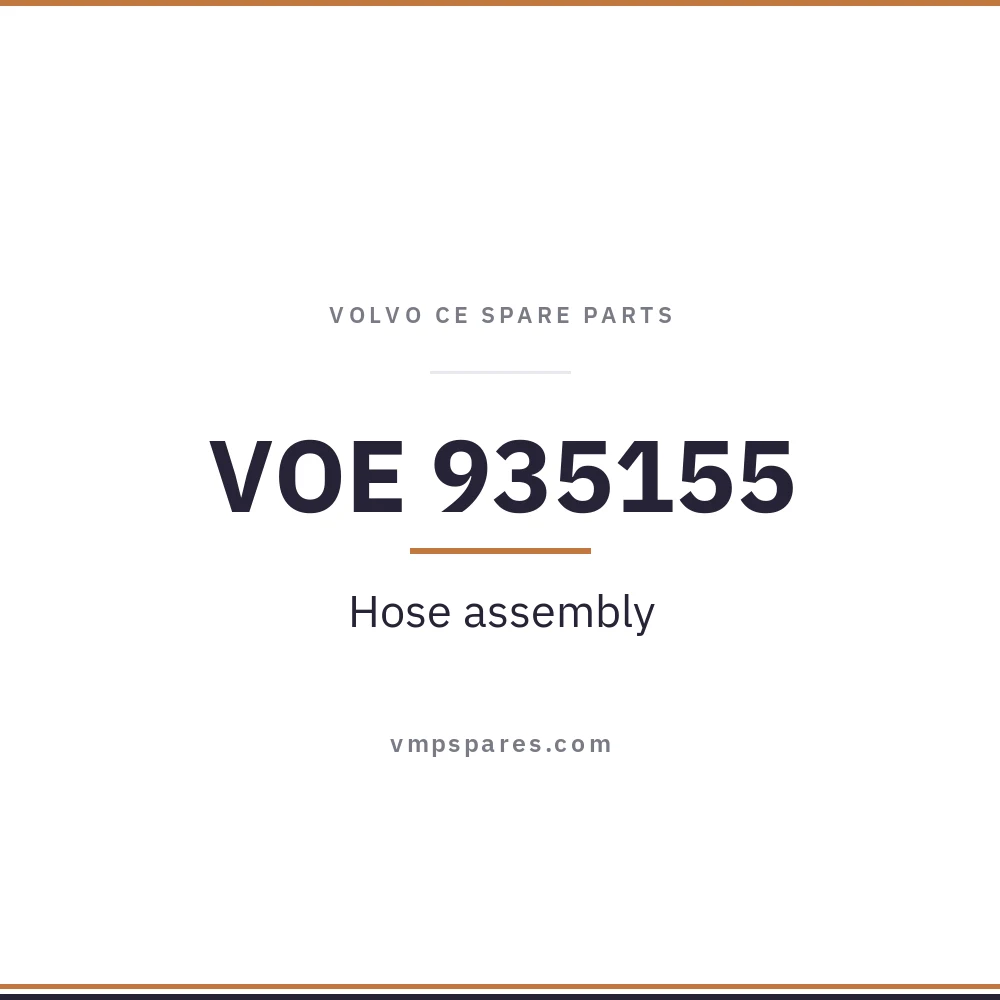 VOE 935155 – Hose assembly