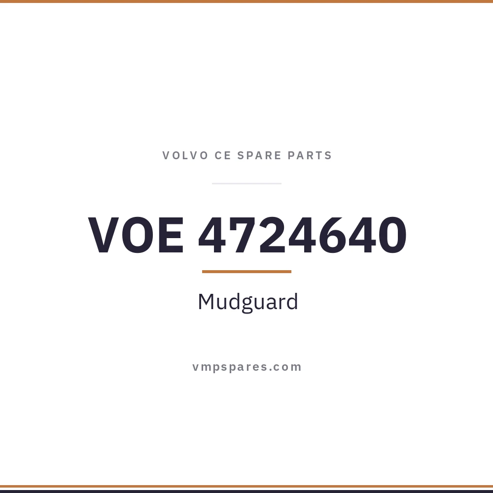 VOE 4724640 – Mudguard