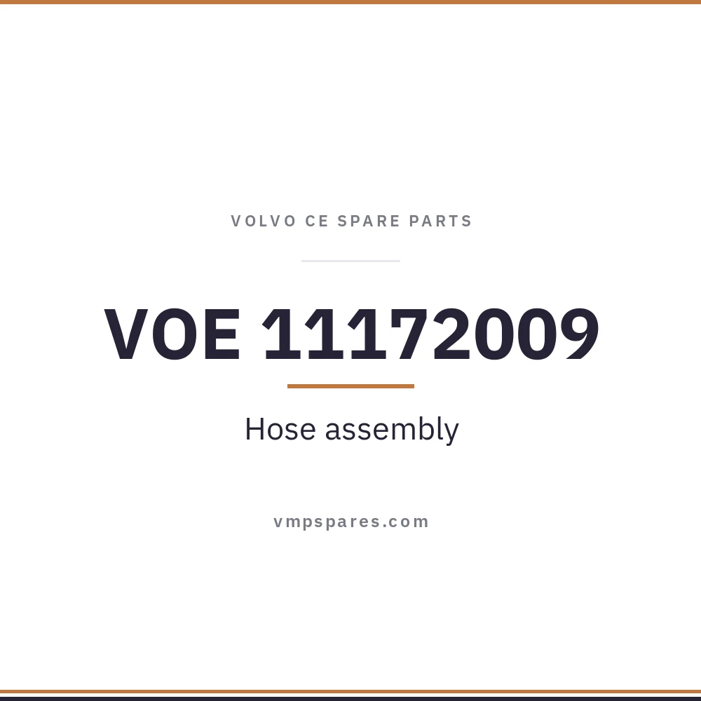 VOE 11172009 – Hose assembly