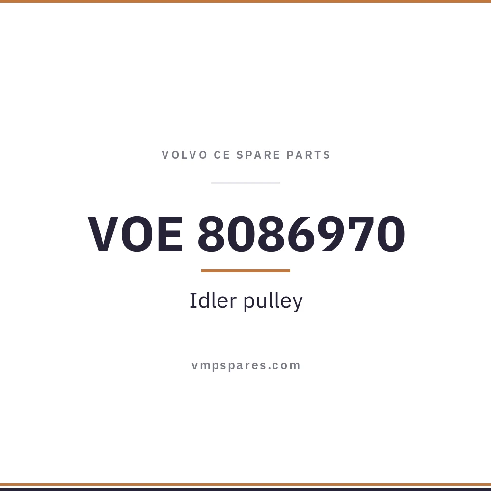 VOE 8086970 – Idler pulley