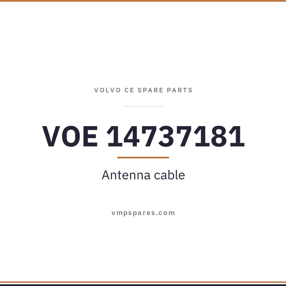VOE 14737181 – Antenna cable