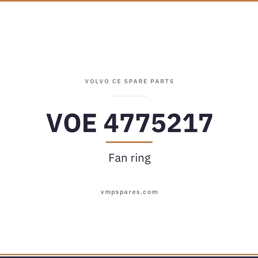 VOE 4775217 – Fan ring