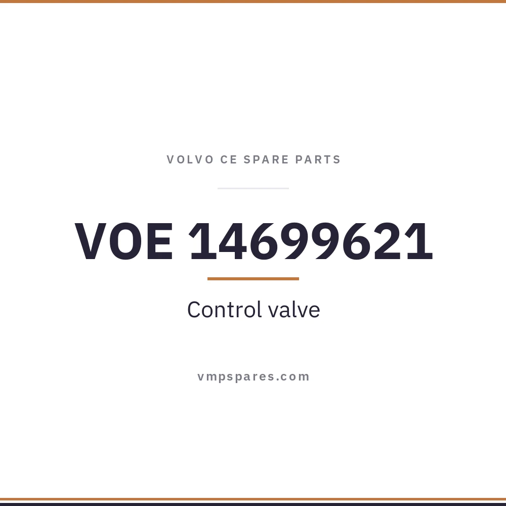 VOE 14699621 – Control valve