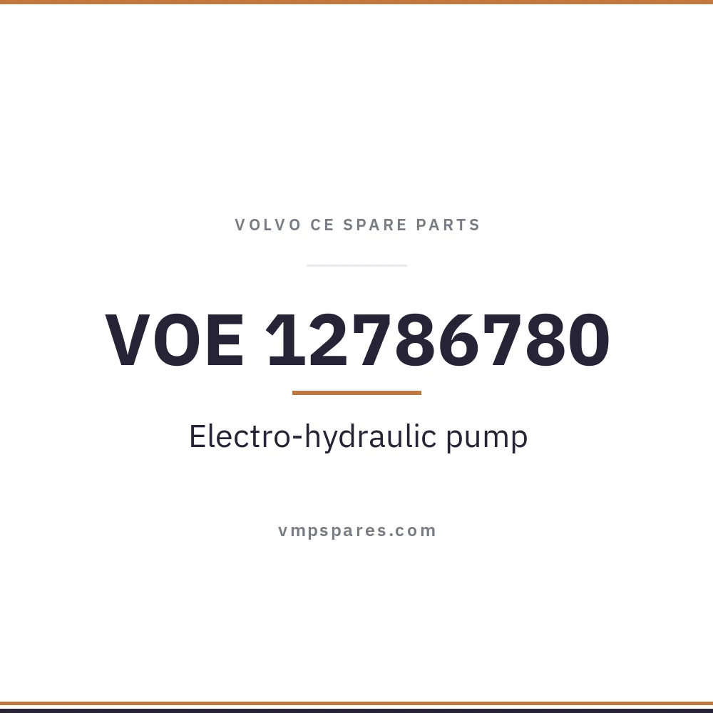VOE 12786780 – Electro-hydraulic pump