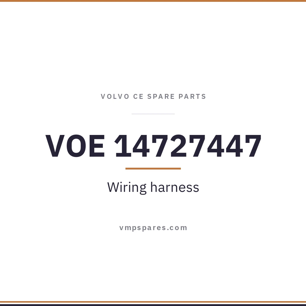 VOE 14727447 – Wiring harness