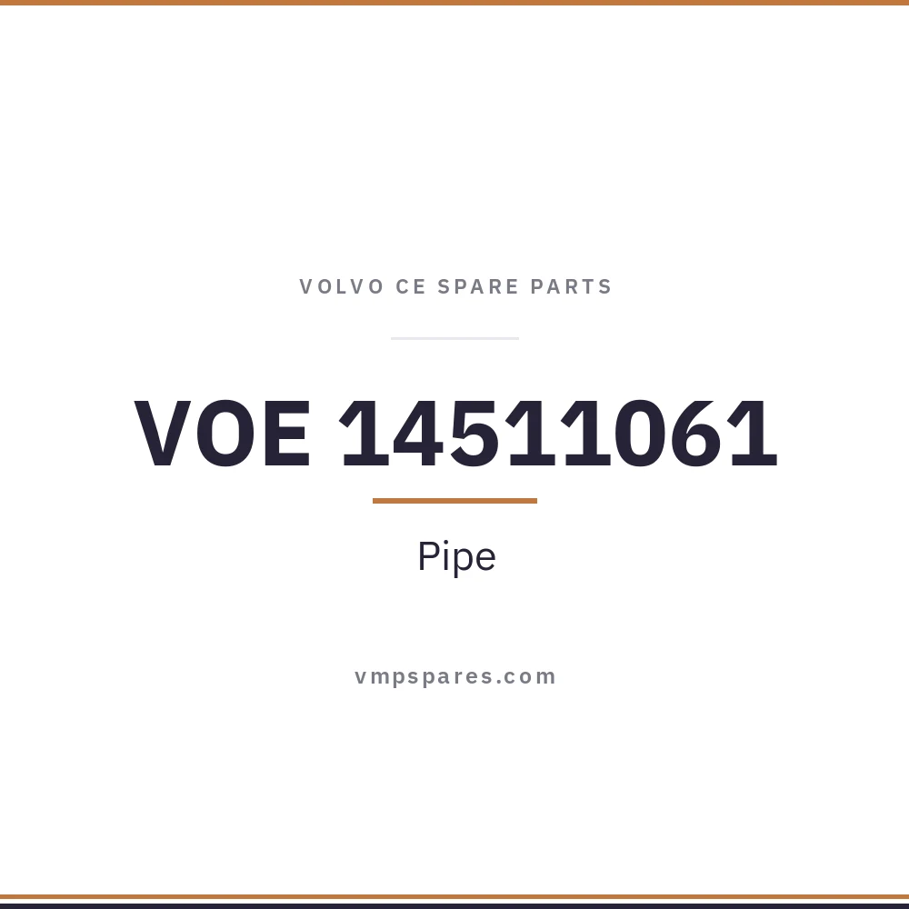 VOE 14511061 – Pipe