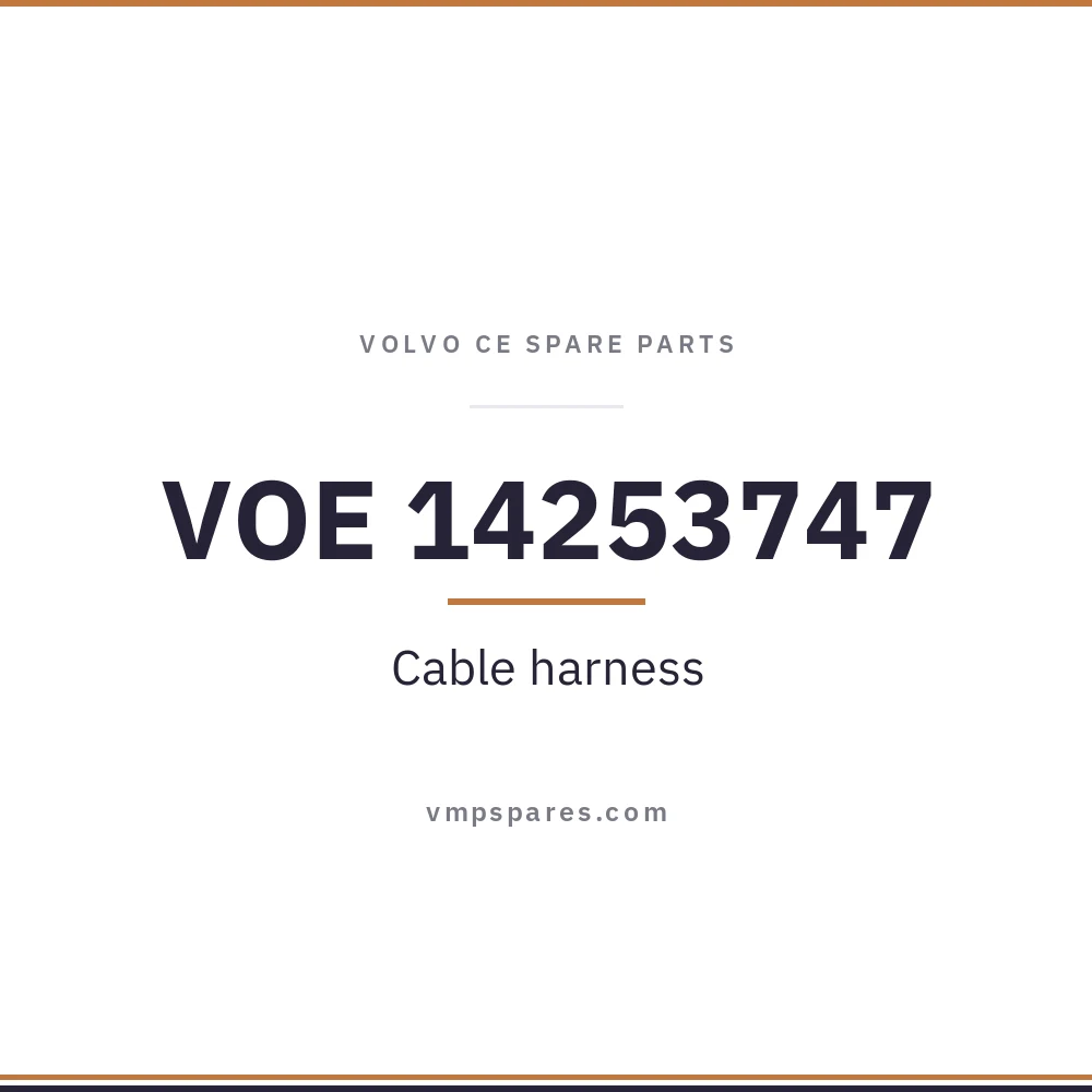 VOE 14253747 – Cable harness