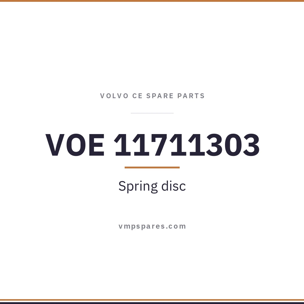 VOE 11711303 – Spring disc