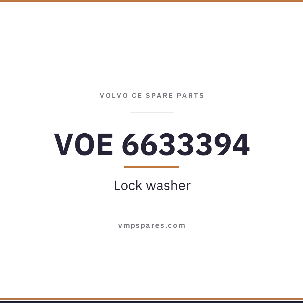 VOE 6633394 – Lock washer