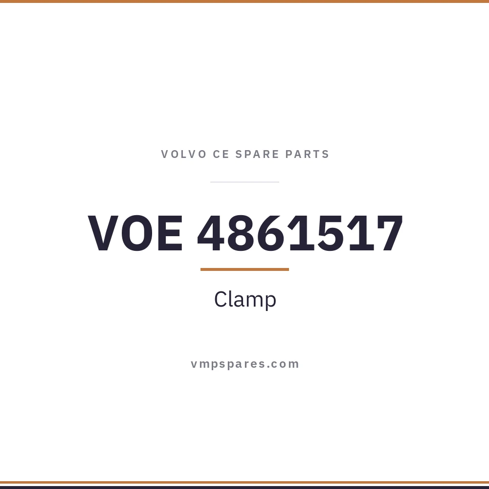 VOE 4861517 – Clamp