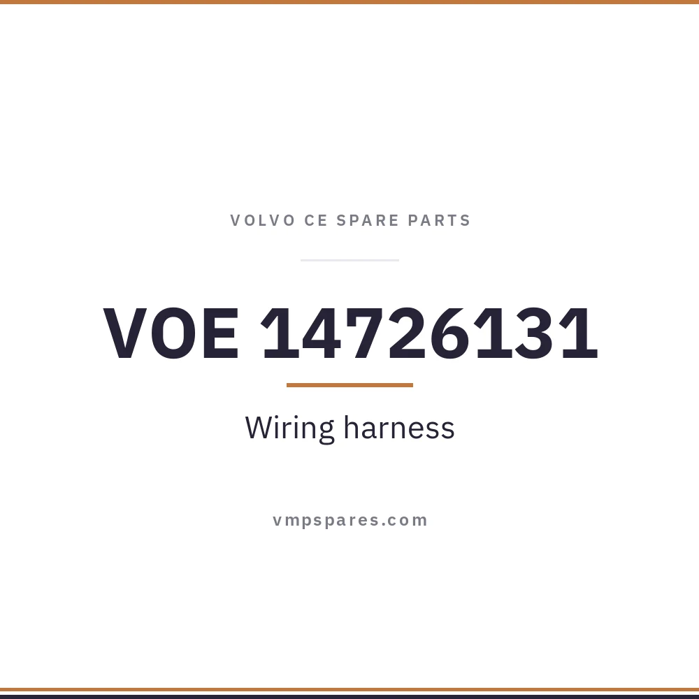 VOE 14726131 – Wiring harness