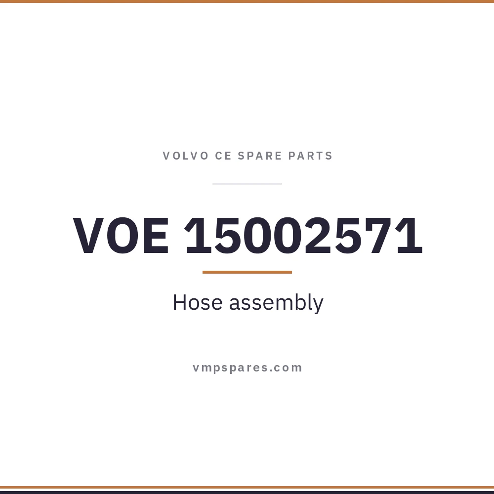 VOE 15002571 – Hose assembly