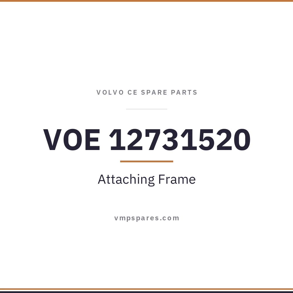 VOE 12731520 – Attaching Frame
