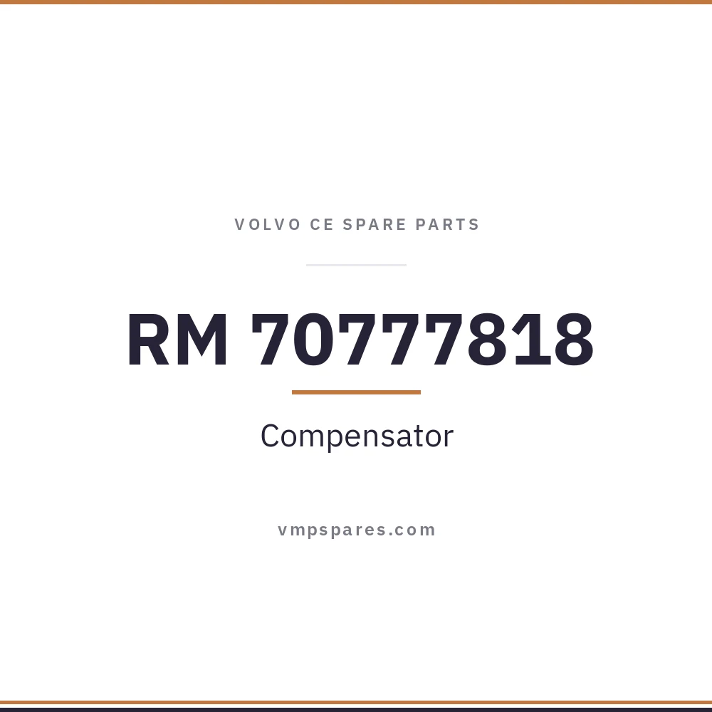 RM 70777818 – Compensator