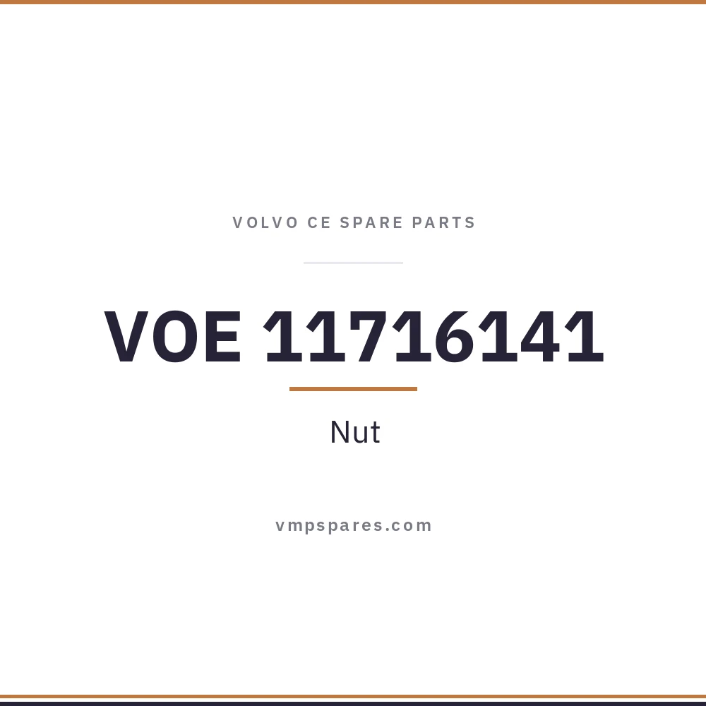 VOE 11716141 – Nut
