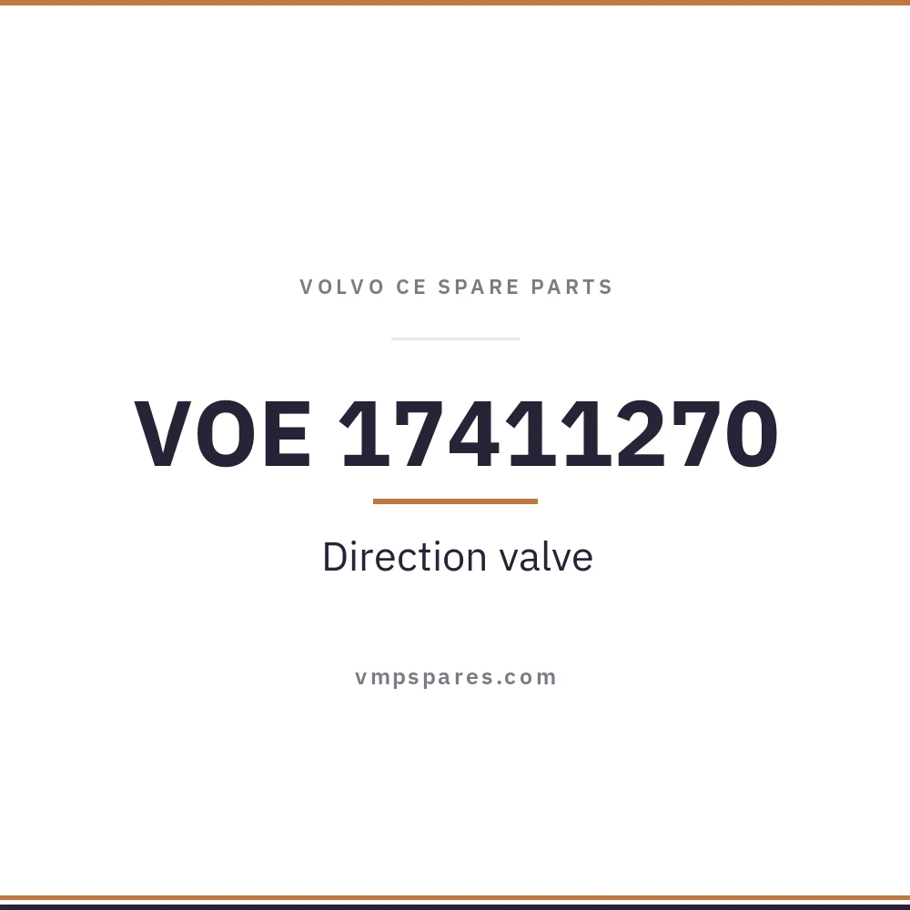 VOE 17411270 – Direction valve