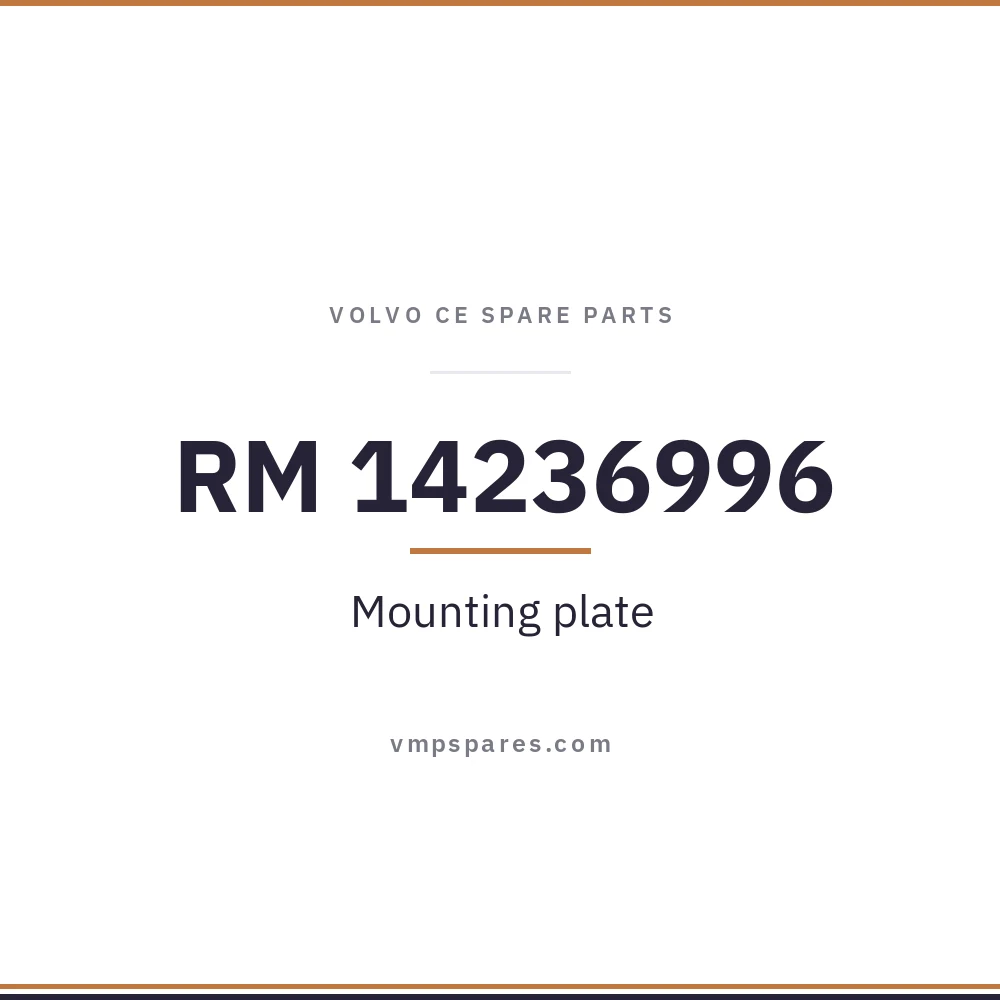 RM 14236996 – Mounting plate