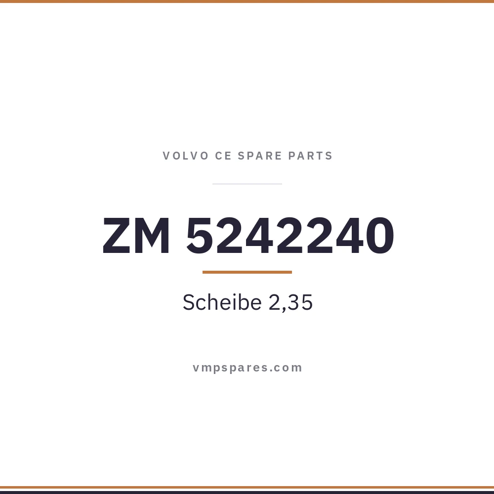 ZM 5242240 – Scheibe 2,35