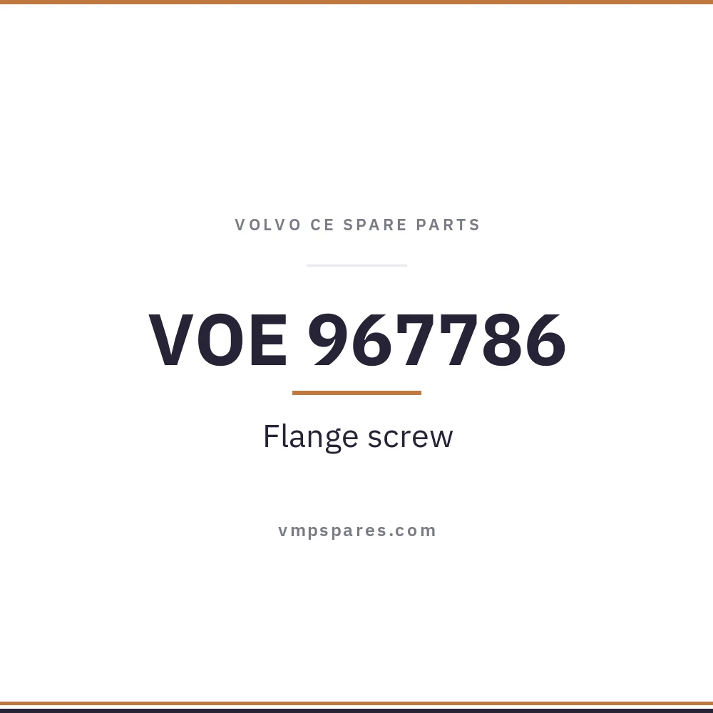 VOE 967786 – Flange screw
