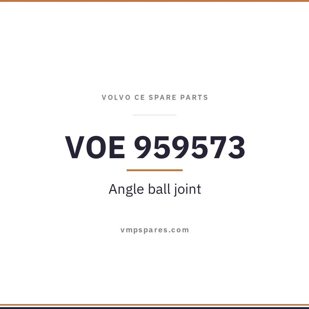 VOE 959573 – Angle ball joint