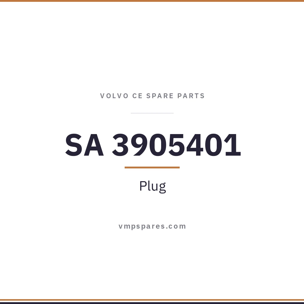 SA 3905401 – Plug