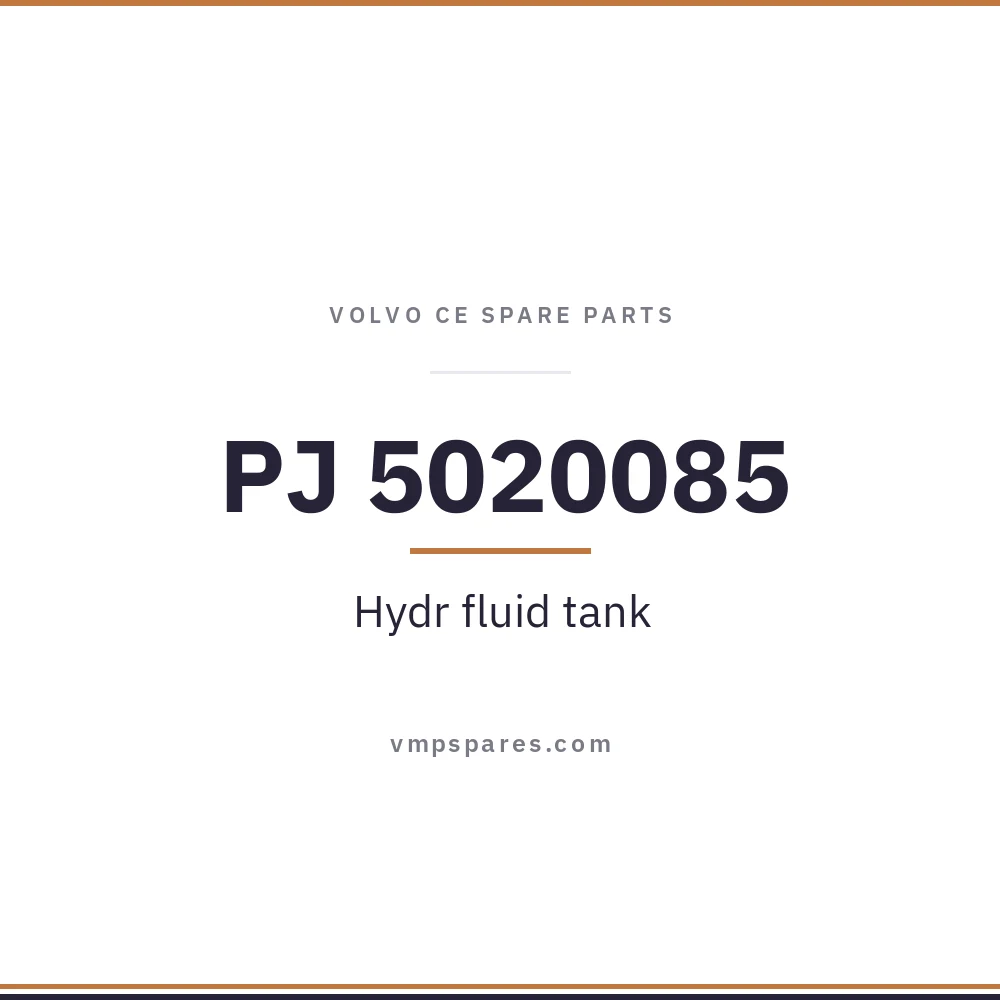 PJ 5020085 – Hydr fluid tank
