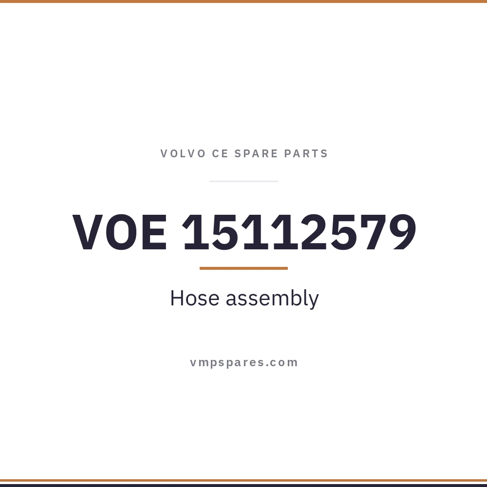 VOE 15112579 – Hose assembly