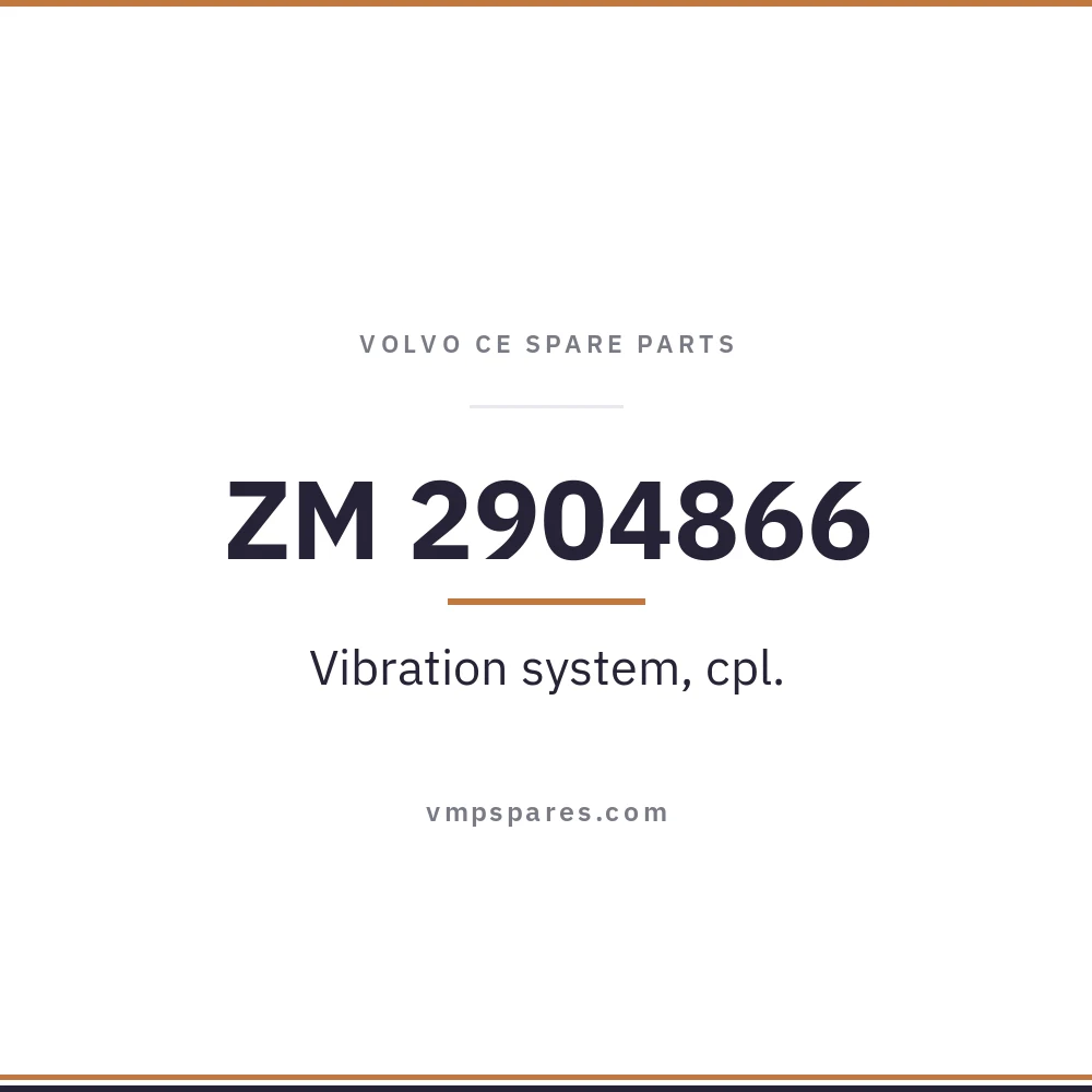 ZM 2904866 – Vibration system, cpl.