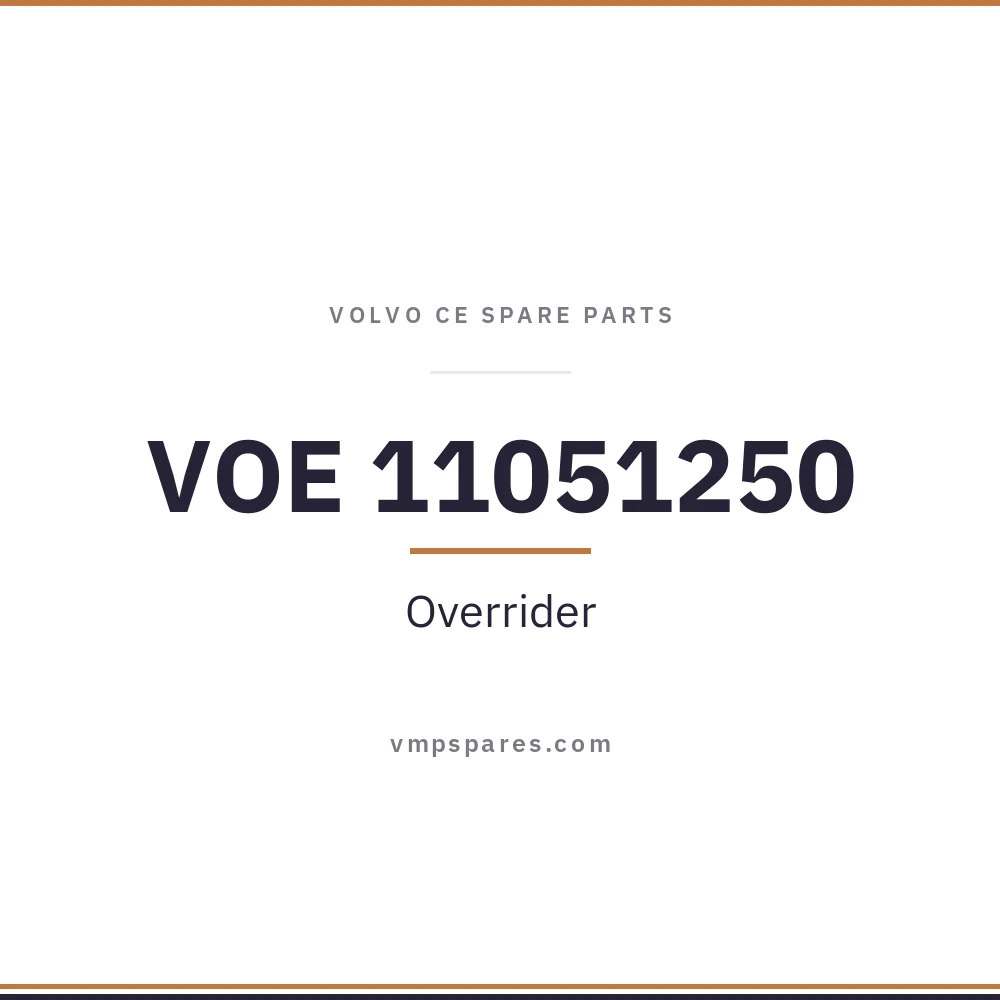 VOE 11051250 – Overrider