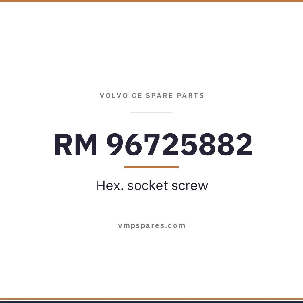 RM 96725882 – Hex. socket screw