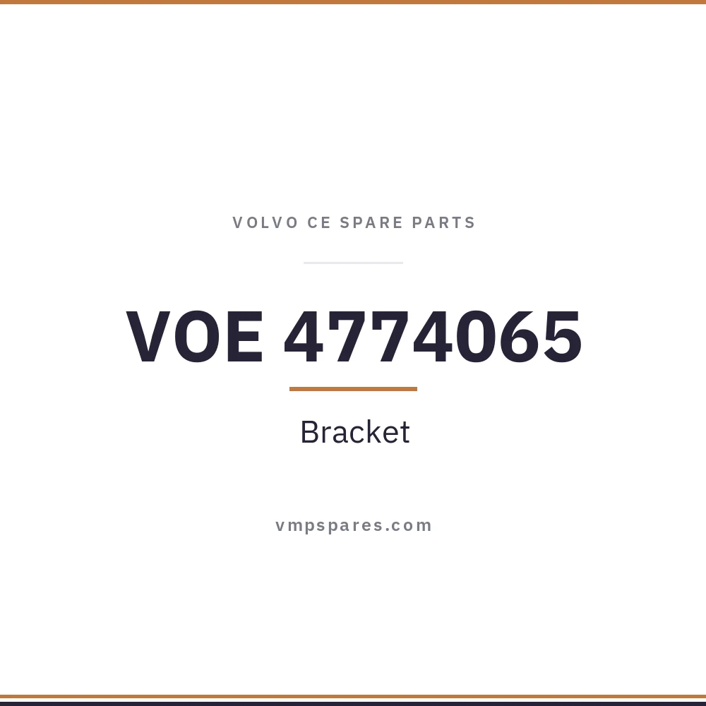 VOE 4774065 – Bracket
