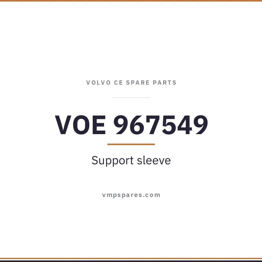 VOE 967549 – Support sleeve