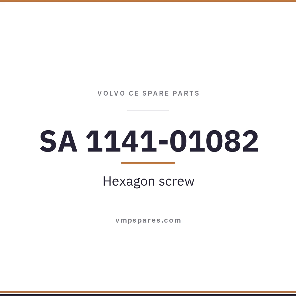 SA 1141-01082 – Hexagon screw