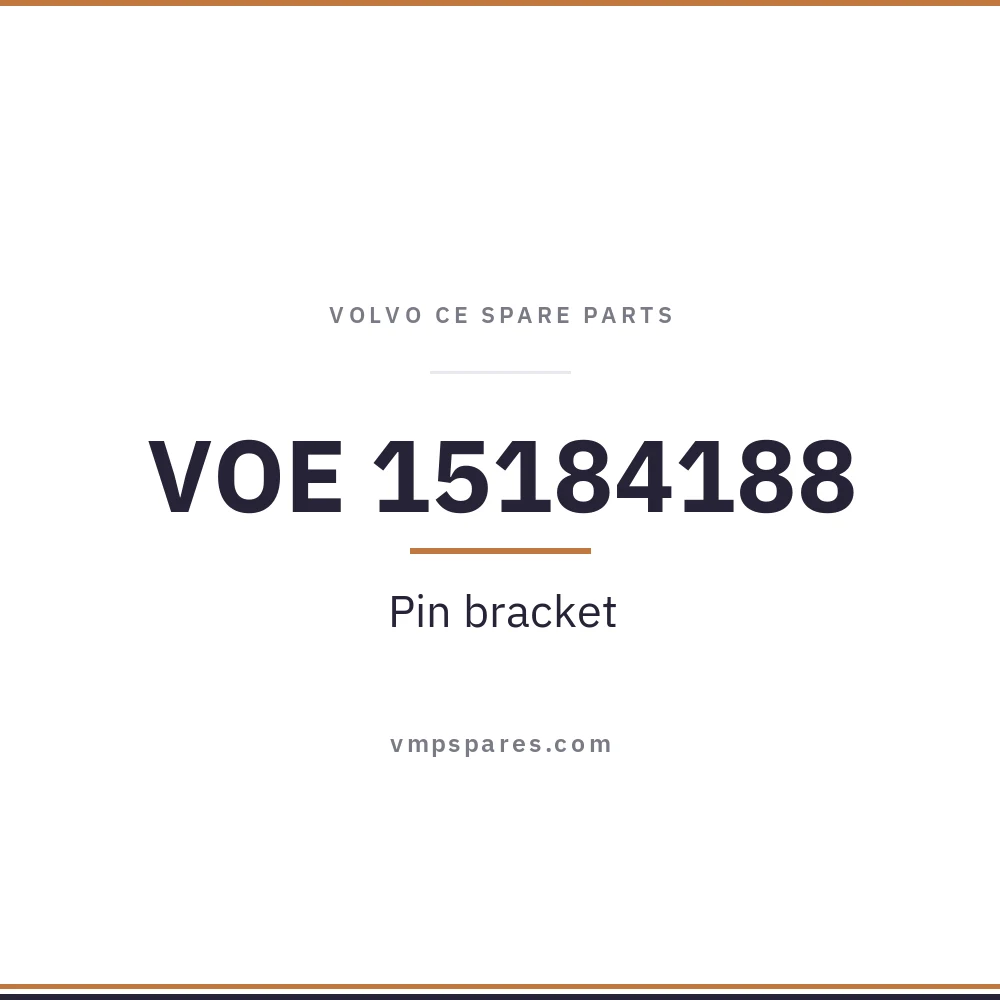 VOE 15184188 – Pin bracket