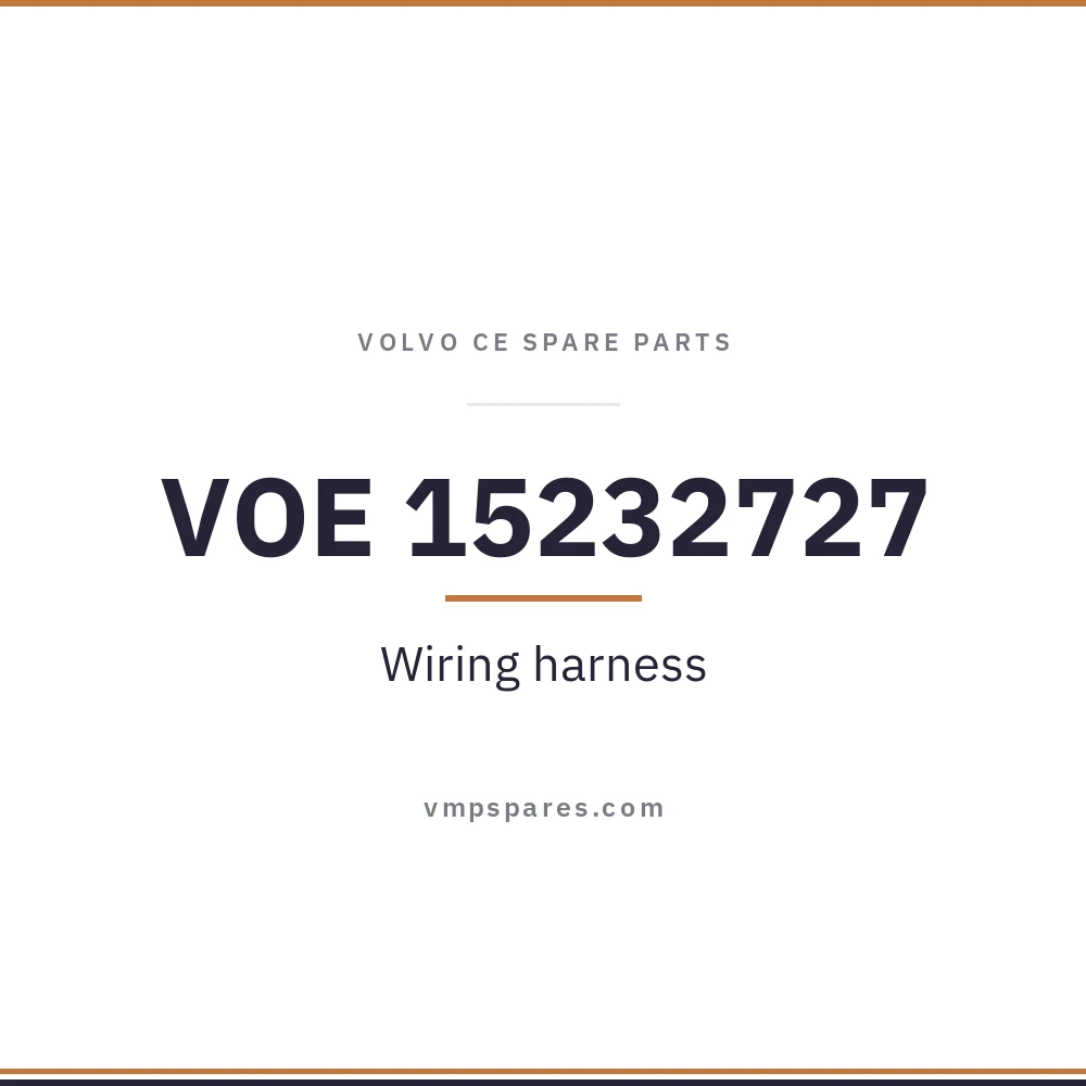 VOE 15232727 – Wiring harness