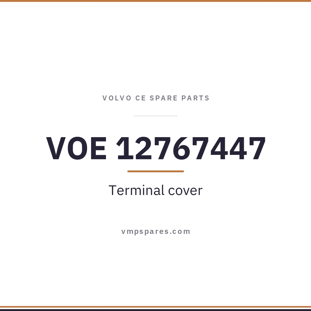 VOE 12767447 – Terminal cover