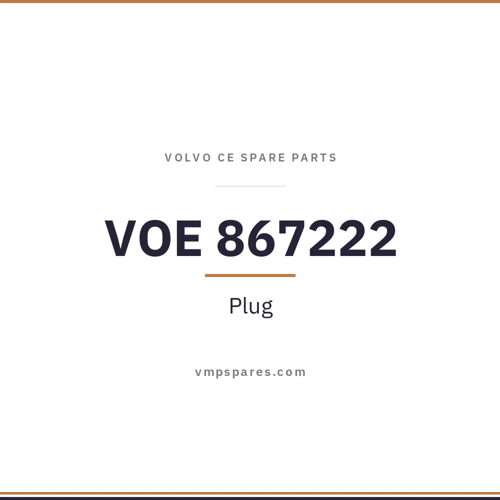 VOE 867222 – Plug