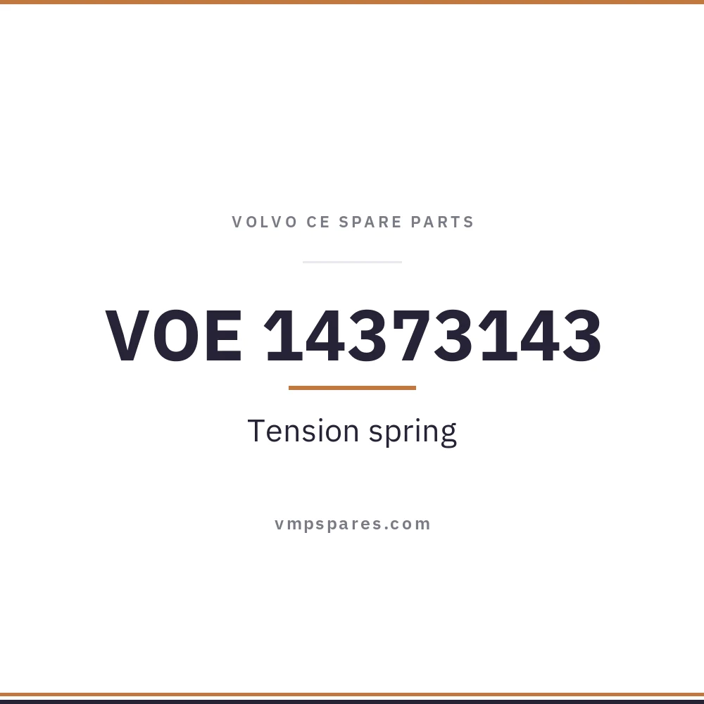 VOE 14373143 – Tension spring