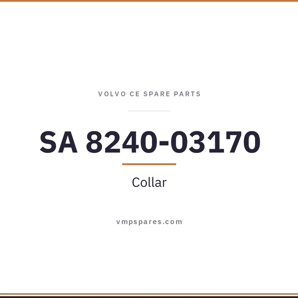 SA 8240-03170 – Collar
