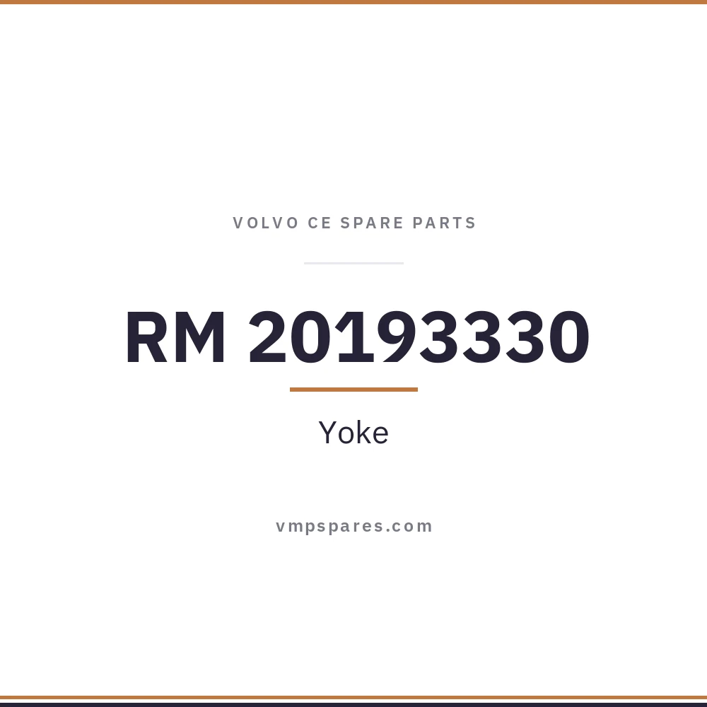 RM 20193330 – Yoke