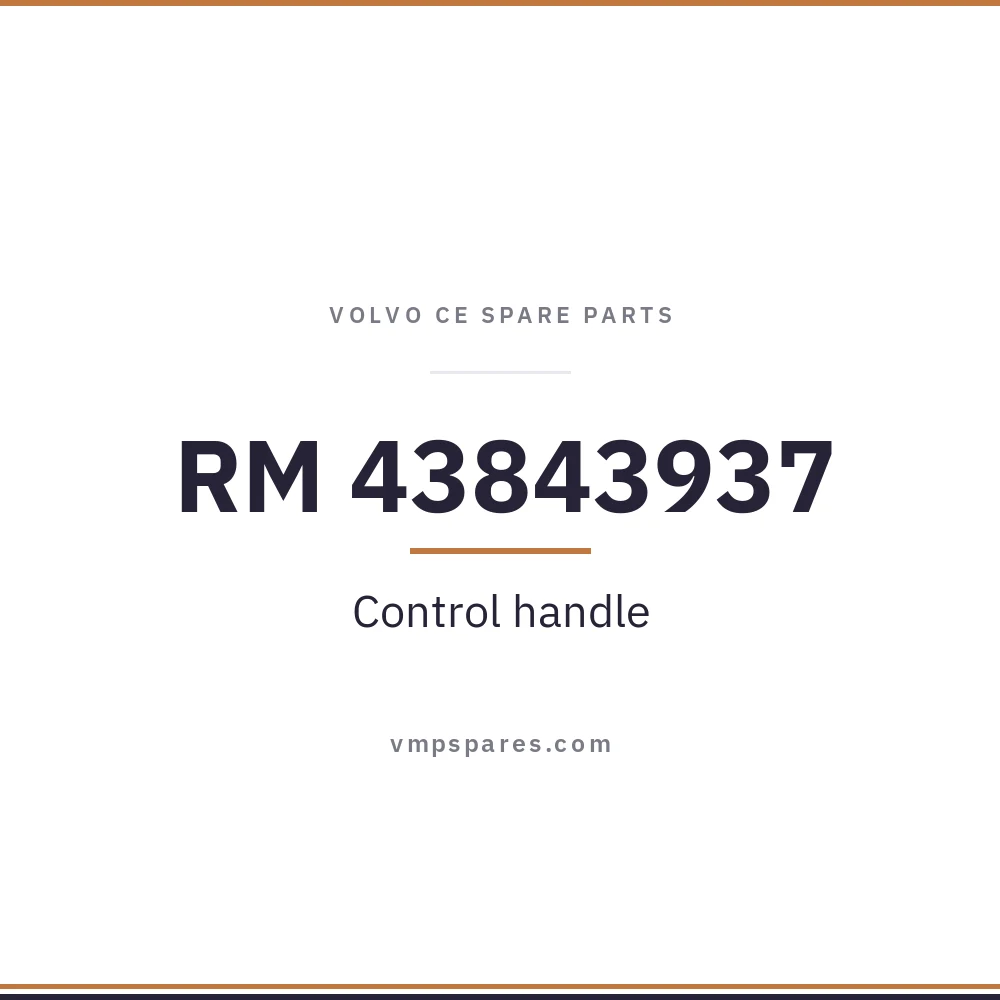 RM 43843937 – Control handle