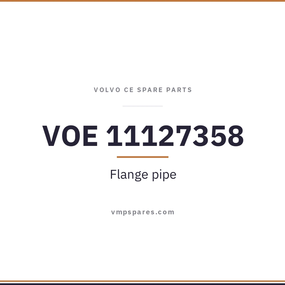 VOE 11127358 – Flange pipe