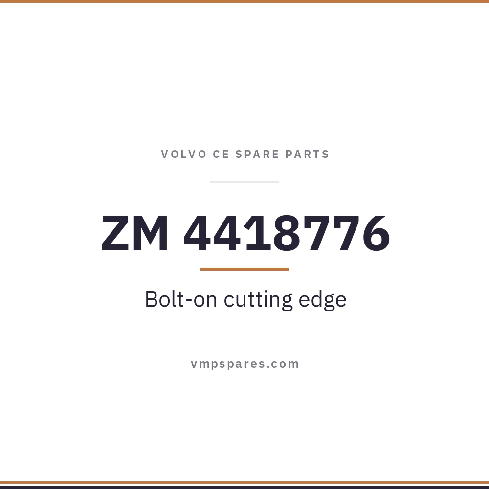 ZM 4418776 – Bolt-on cutting edge