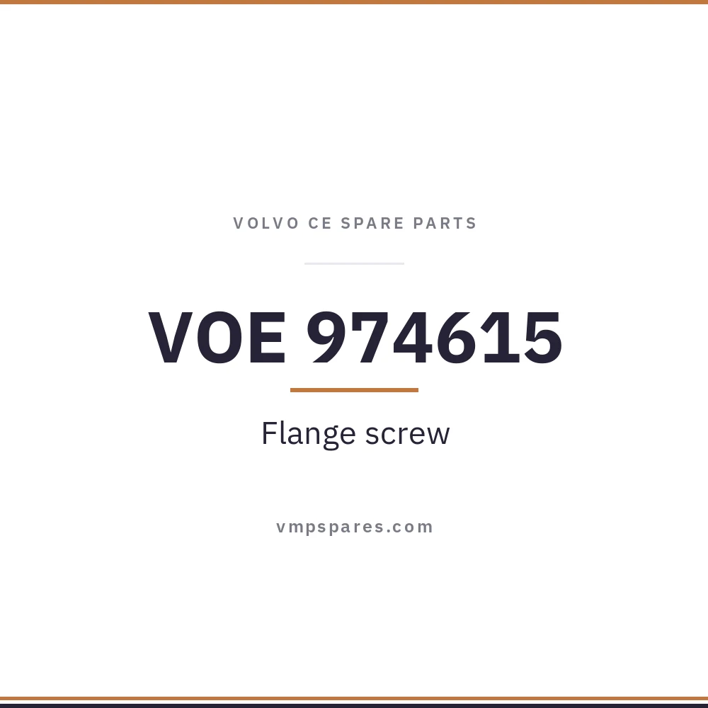 VOE 974615 – Flange screw