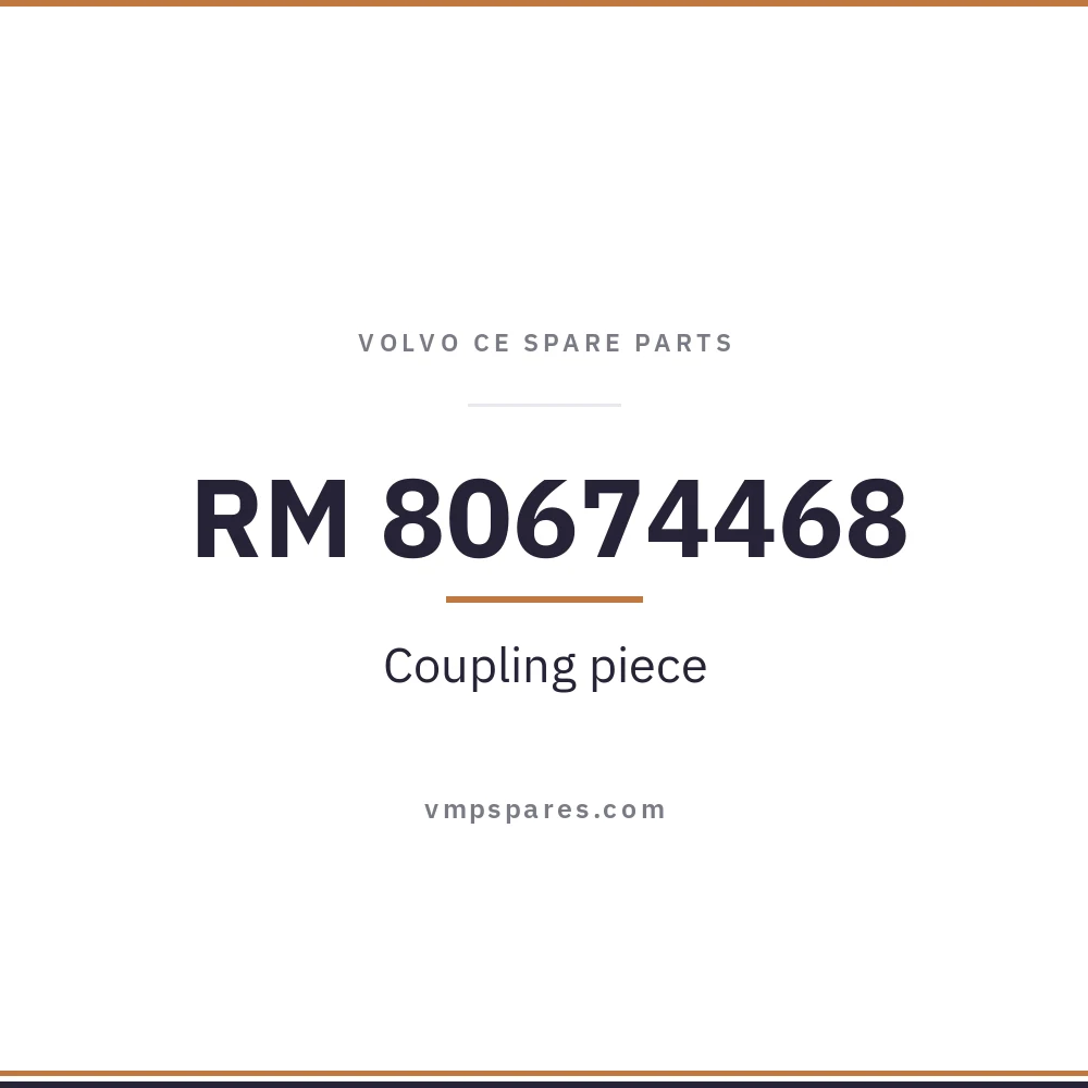 RM 80674468 – Coupling piece