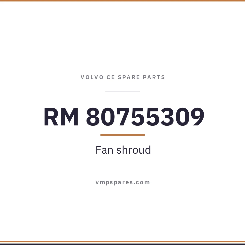 RM 80755309 – Fan shroud