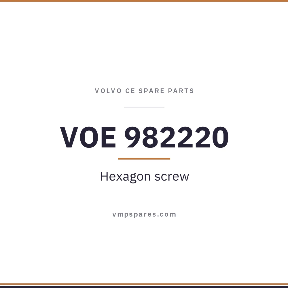 VOE 982220 – Hexagon screw