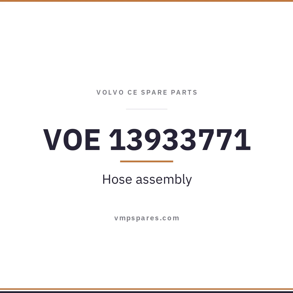 VOE 13933771 – Hose assembly