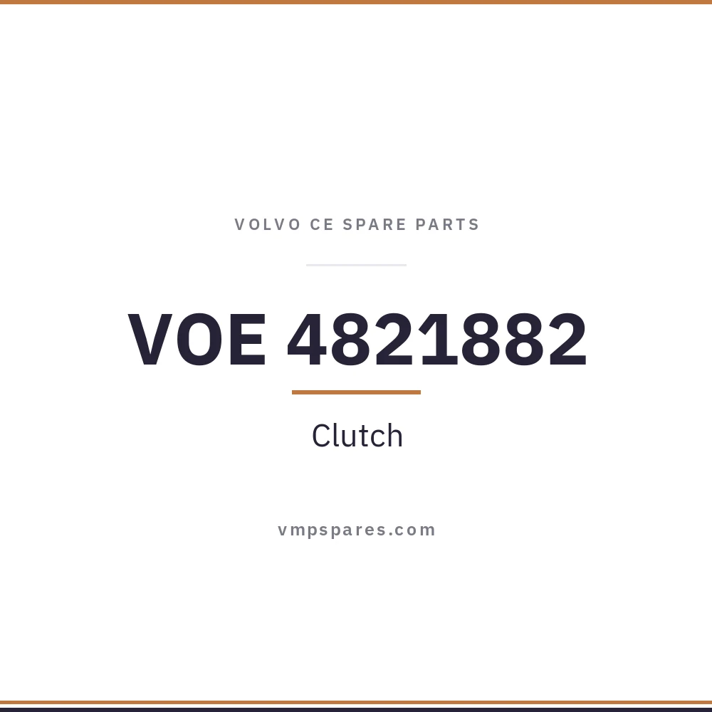 VOE 4821882 – Clutch
