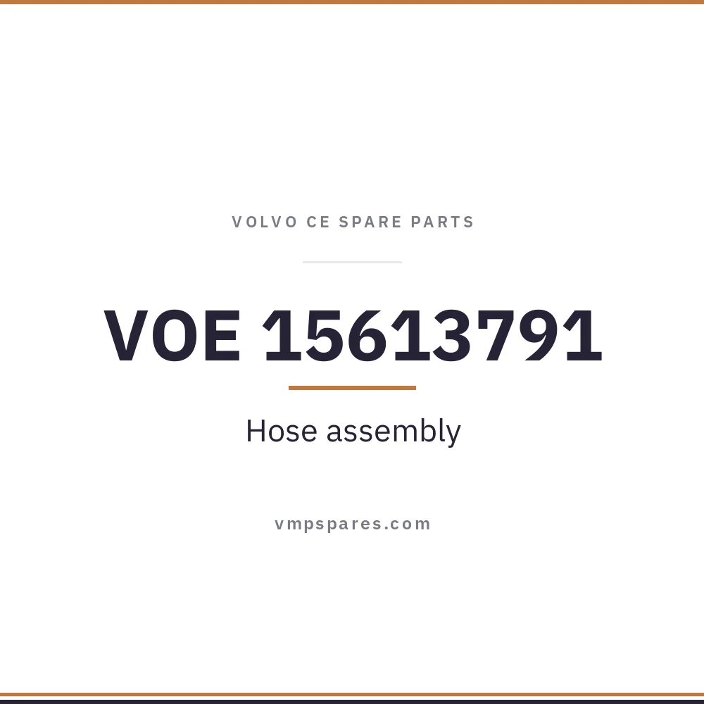 VOE 15613791 – Hose assembly